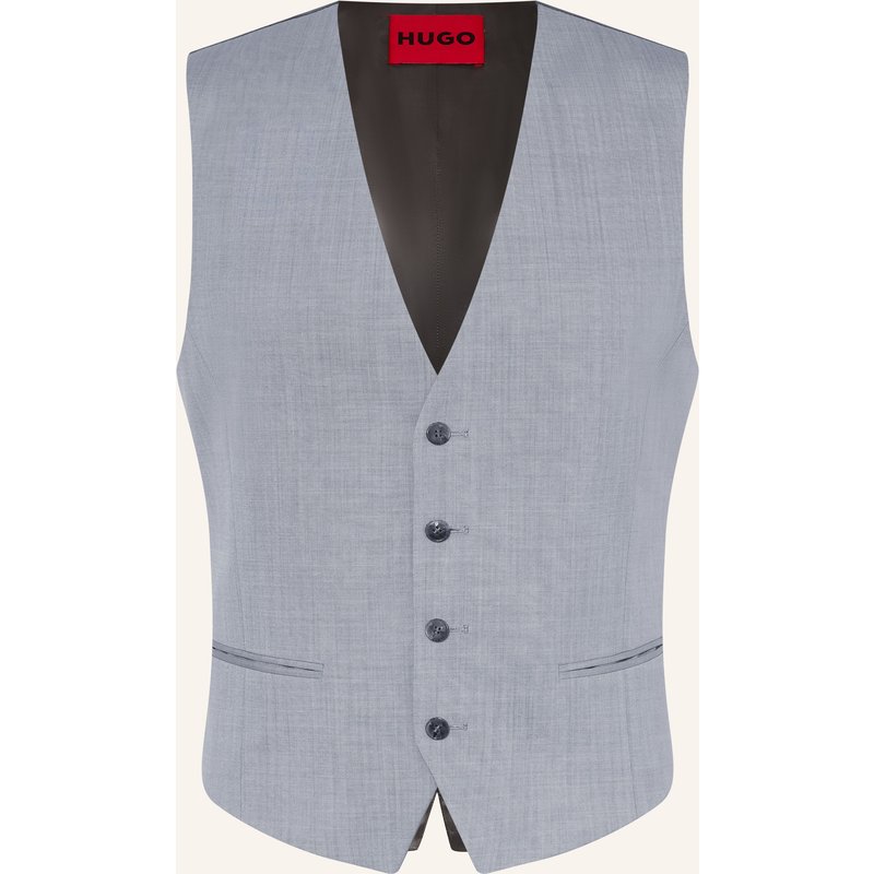 Hugo Anzugweste Vin Extra Slim Fit blau