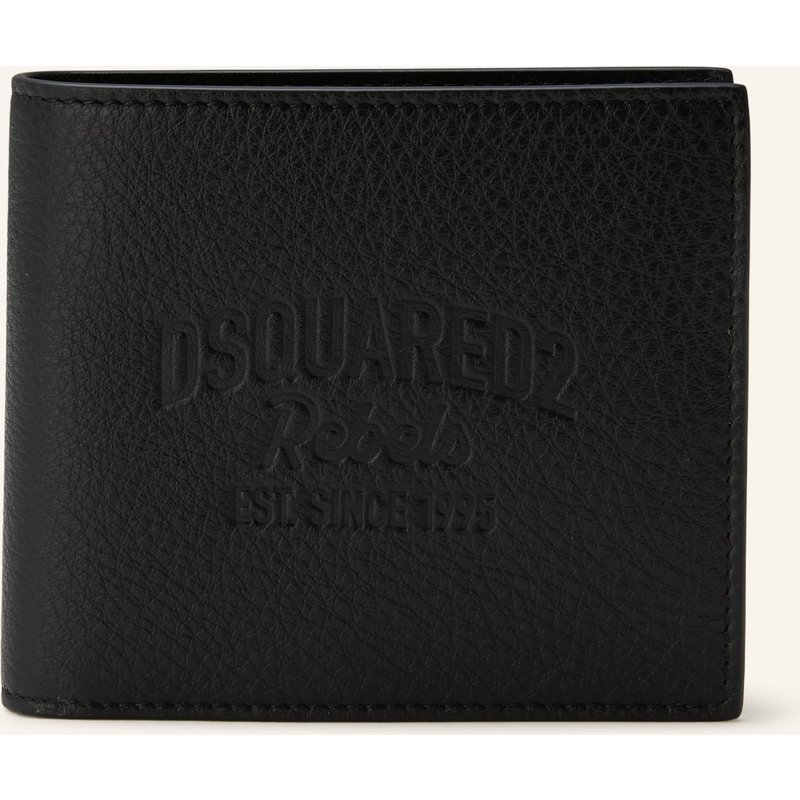 dsquared2 Geldbörse schwarz