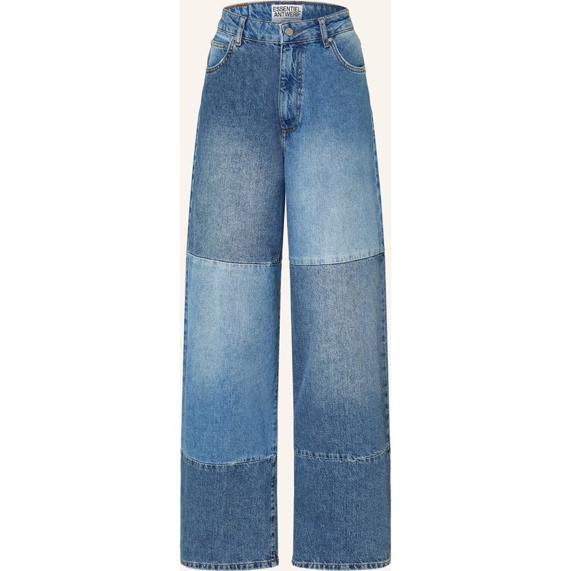 Essentiel Antwerp Wide Leg Jeans Jee blau