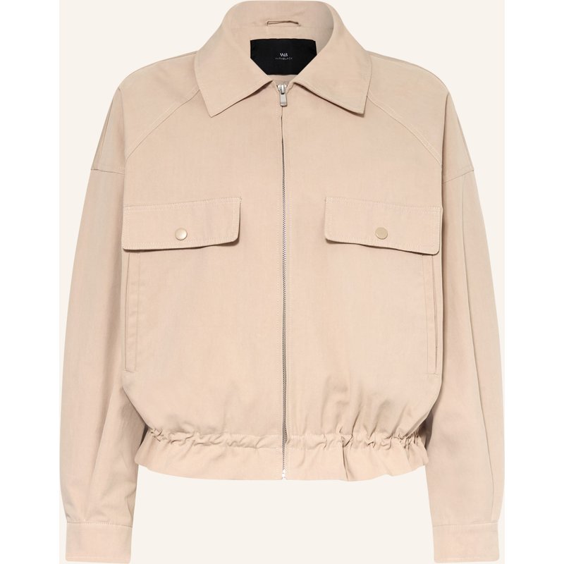 Withblack Blouson Lydia beige