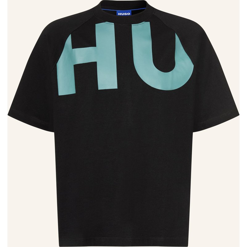 Hugo T-Shirt Nalftee schwarz
