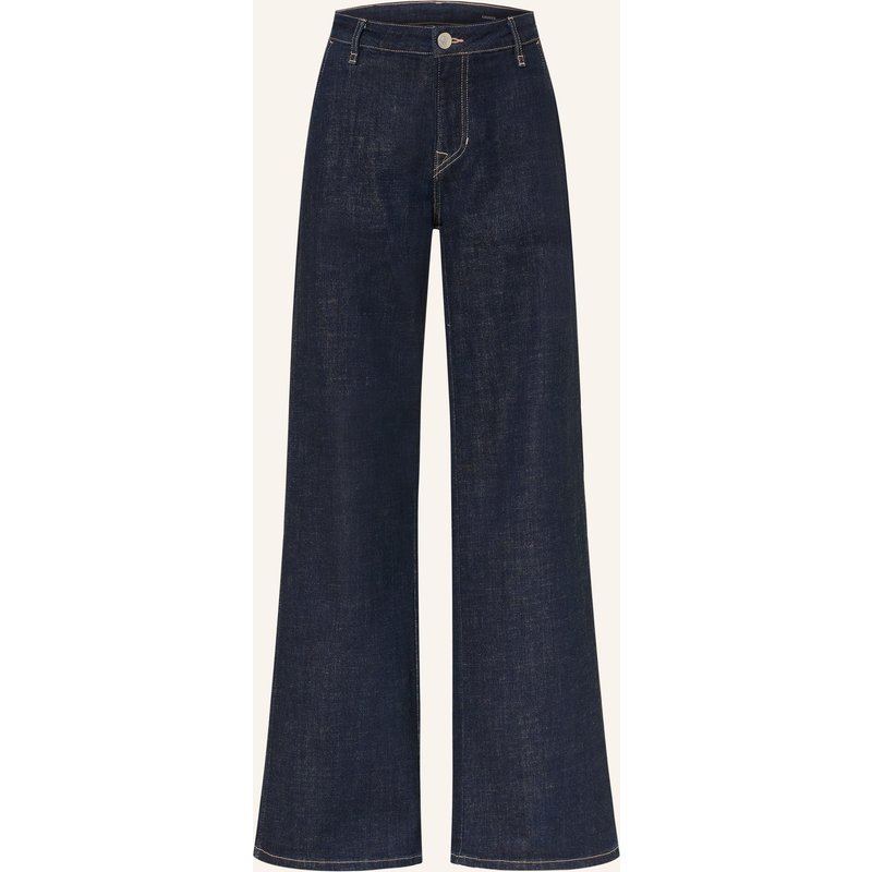 True Religion Wide Leg Jeans Lauren blau