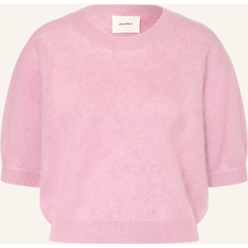 Lisa Yang Strickshirt Aus Cashmere rosa