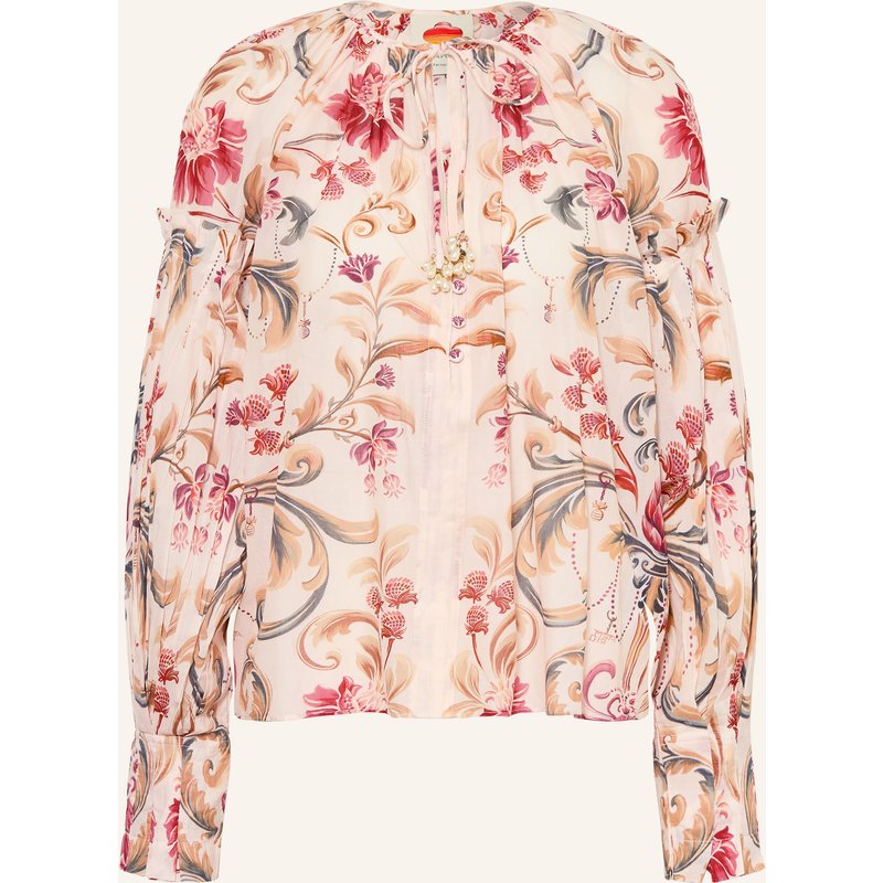 Farm Rio Blusenshirt Royal Garden beige
