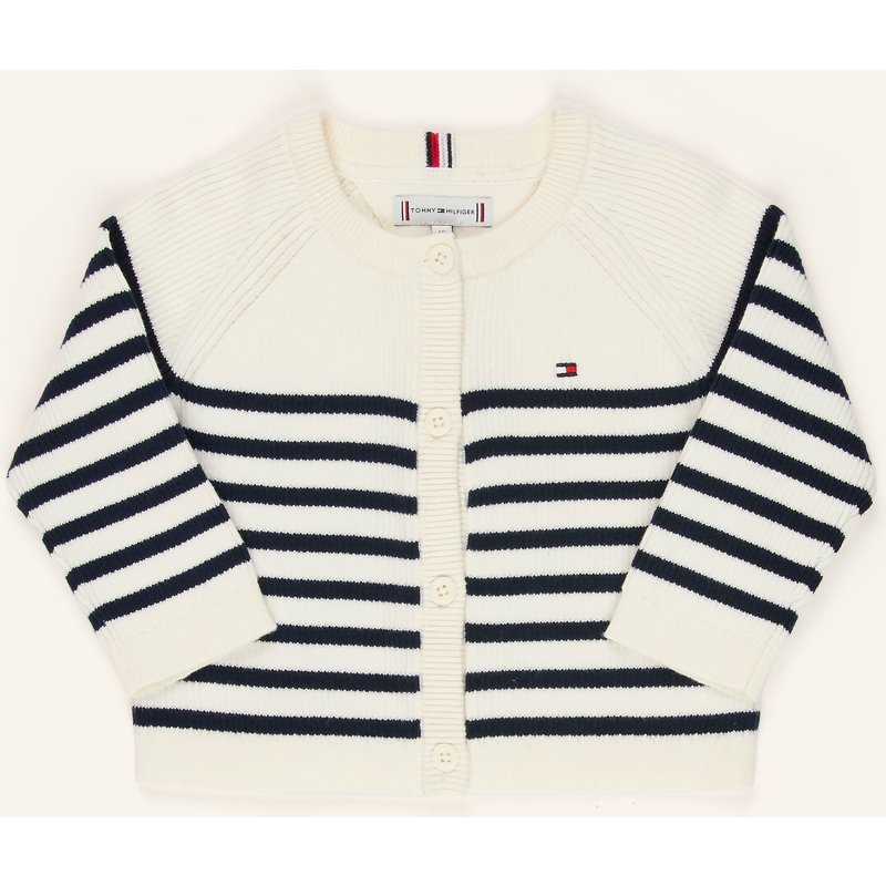Tommy Hilfiger Strickjacke weiss