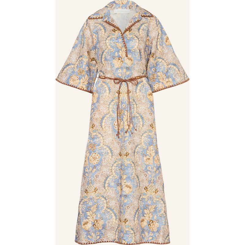 Zimmermann Strandkleid Daylight blau