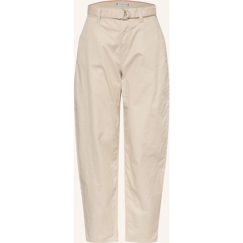 Tommy Hilfiger Hose Barrel Fit beige