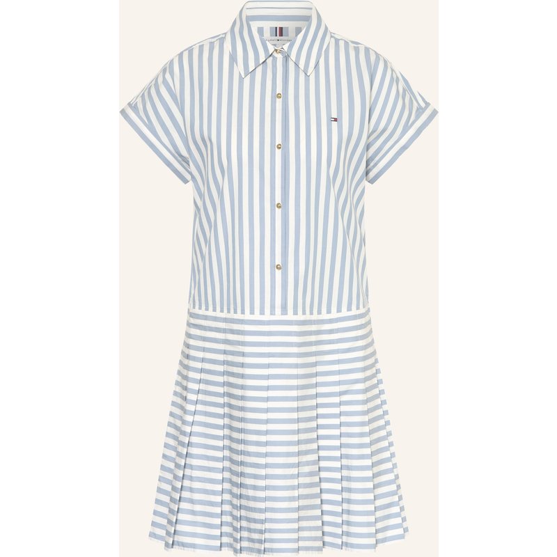 Tommy Hilfiger Hemdblusenkleid blau
