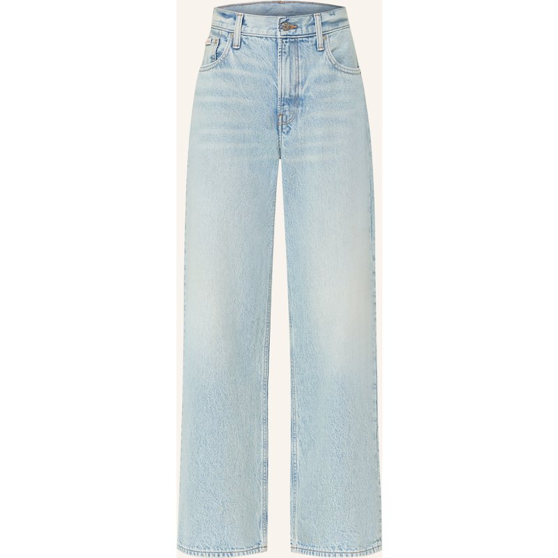 Calvin Klein Jeans Wide Leg Jeans blau