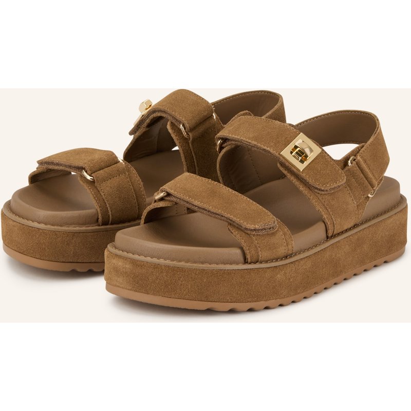 Steve Madden Plateau-Sandalen Bigoma braun