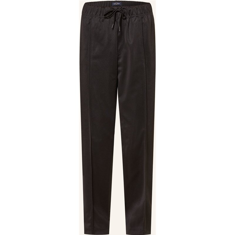 Fred Perry Track Pants Mit Galonstreifen schwarz