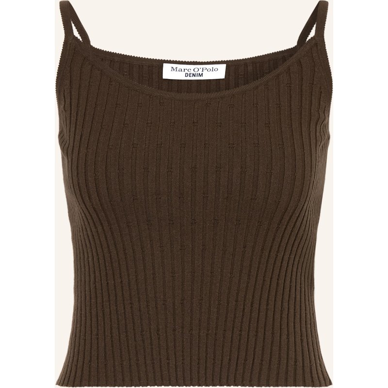 Marc O'polo Denim Stricktop braun