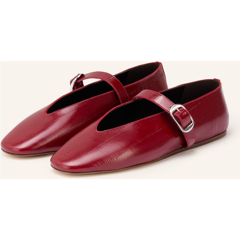 Le Monde Béryl Mary-Jane-Ballerinas rot