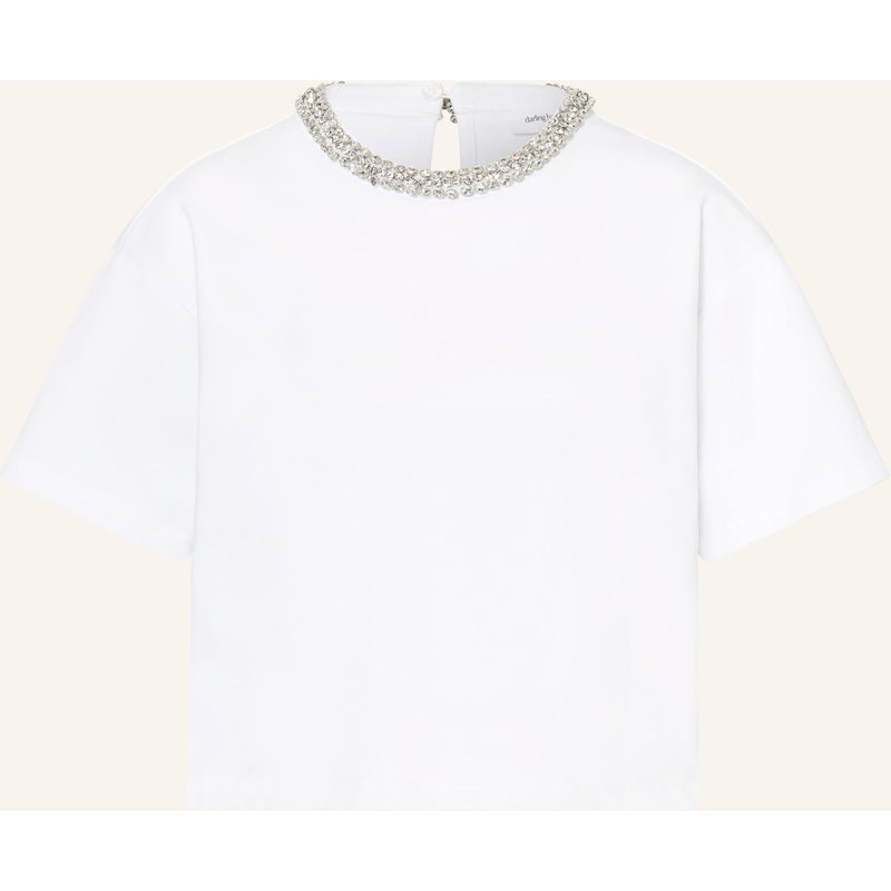 Darling Harbour T-Shirt Mit Schmucksteinen weiss