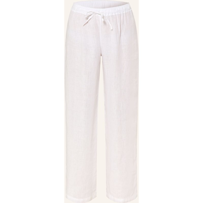 120%Lino Leinenhose weiss