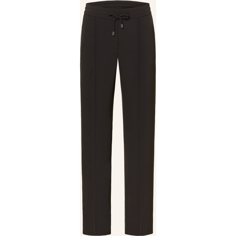 Comma Hose Im Jogging-Stil schwarz