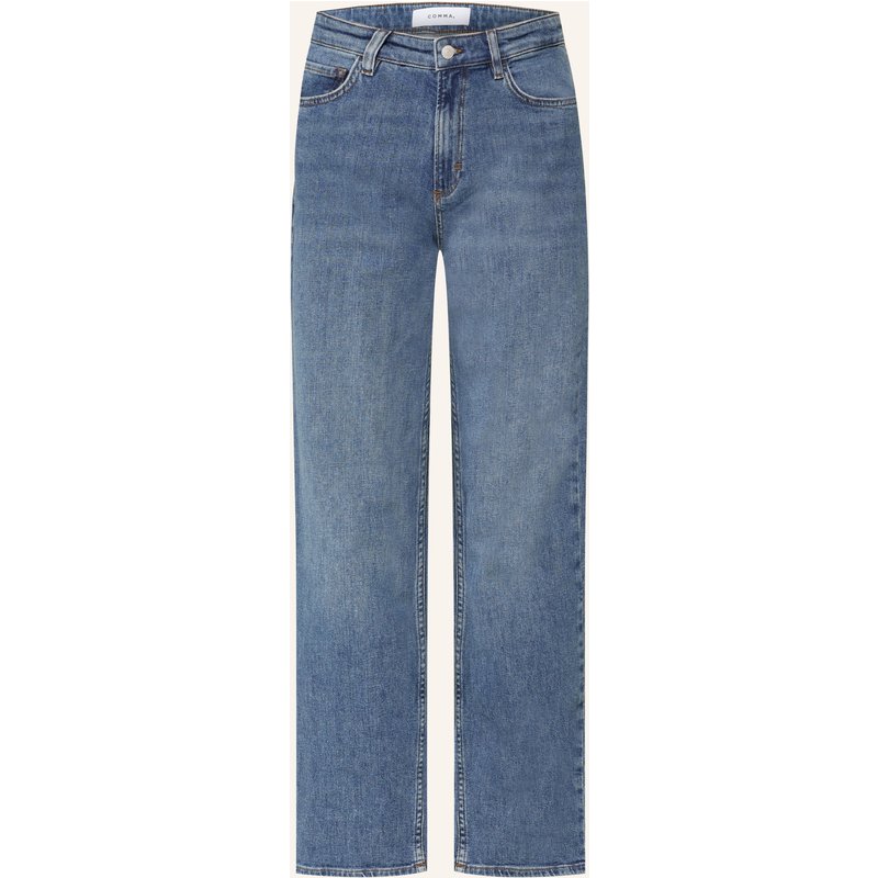 Comma Straight Jeans blau