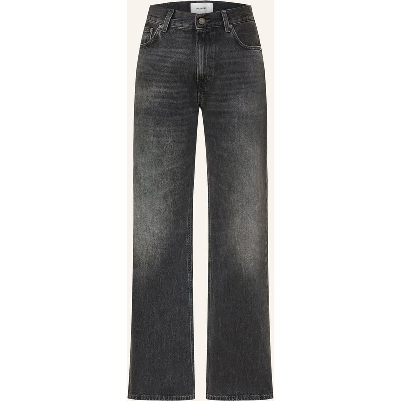 Haikure Straight Jeans Korea schwarz