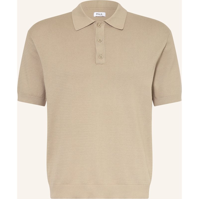 Paul Strick-Poloshirt gruen
