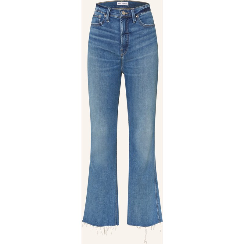 Good American Flared Jeans Soft Tech Good Kick Flare blau