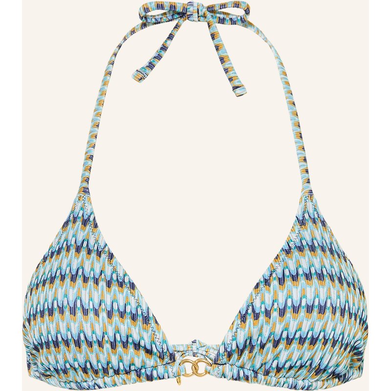 Banana Moon Couture Triangel-Bikini-Top Jotrao Nerea Mit Glitzergarn gruen