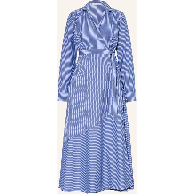 Lilienfels Wickelkleid blau