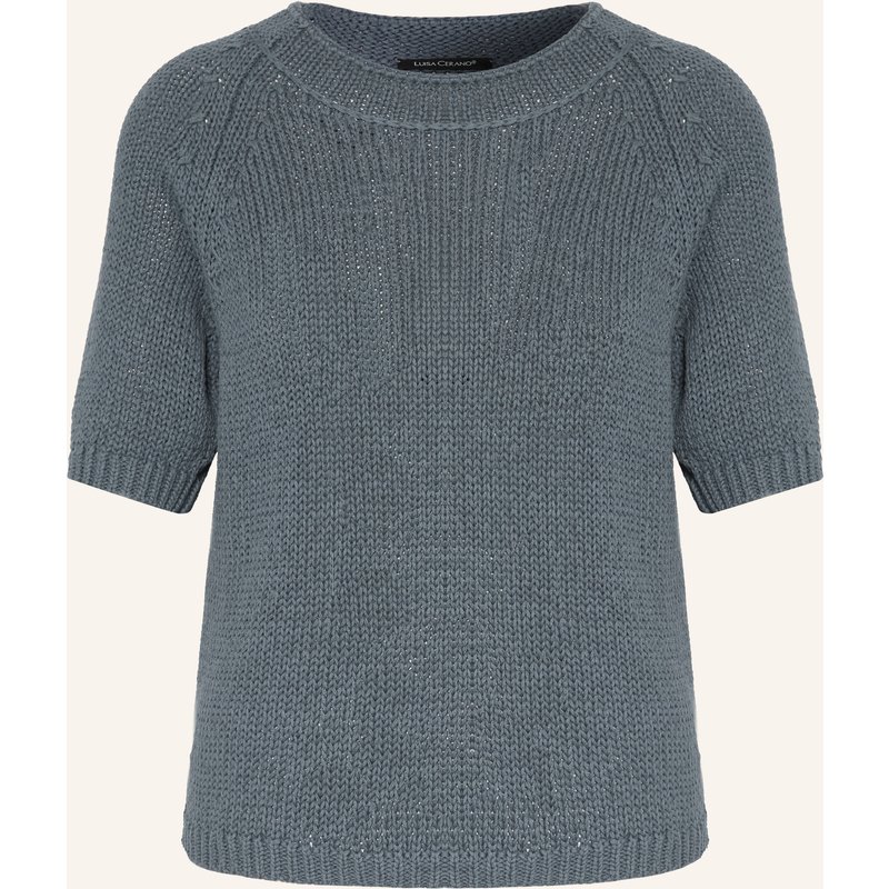 Luisa Cerano Strickshirt blau