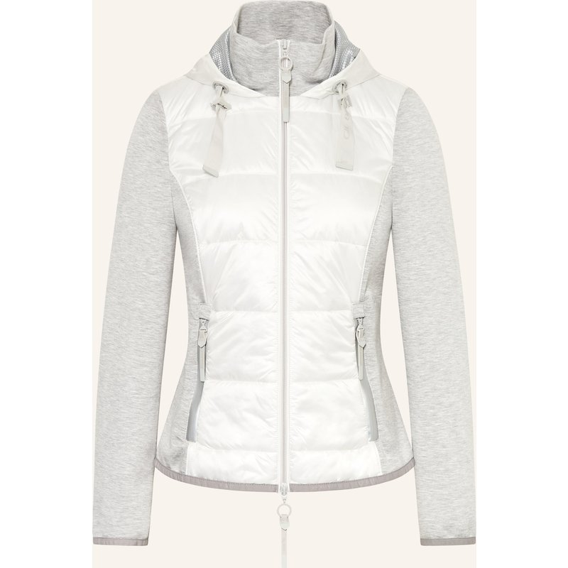 Gil Bret Funktionsjacke Im Materialmix weiss