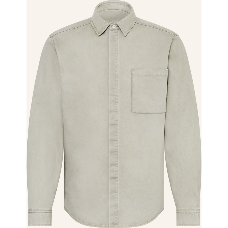 Juvia Jeanshemd Franz Regular Fit gruen