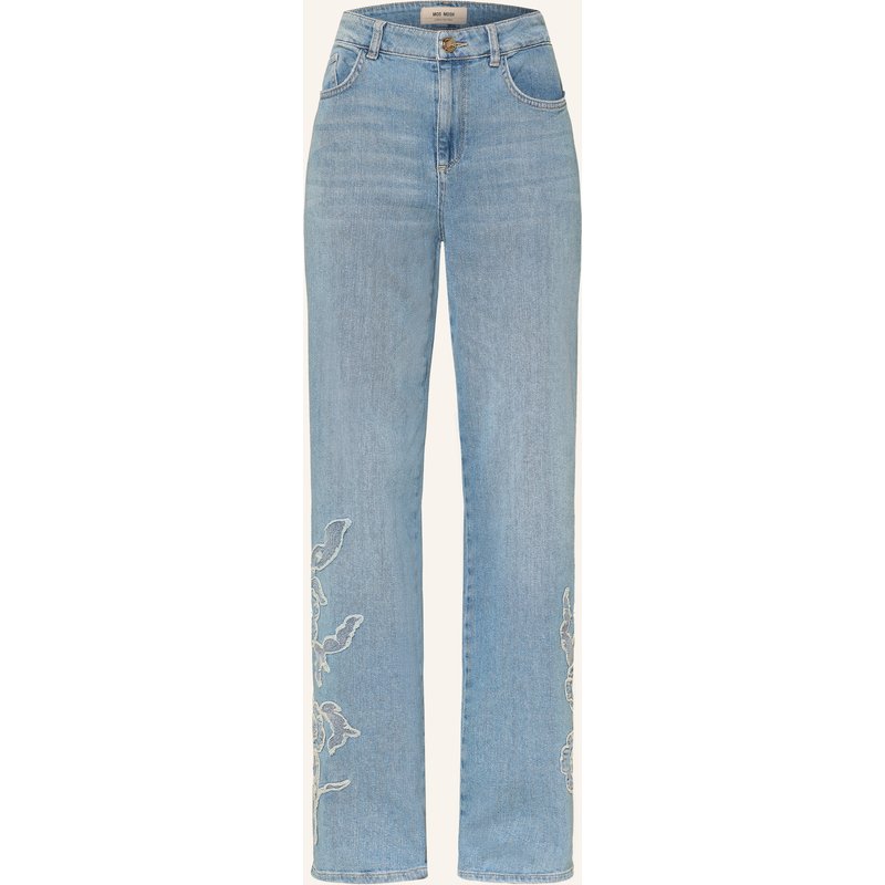 Mos Mosh Straight Jeans Mmrelee Blossom blau