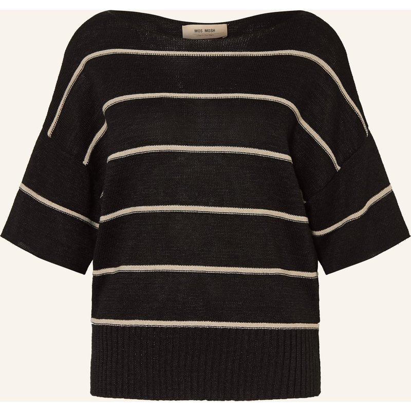 Mos Mosh Strickshirt Mmarlen schwarz