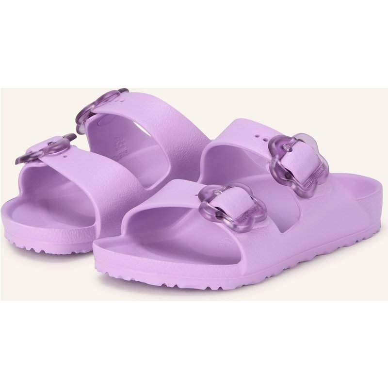 Birkenstock Pantoletten Arizona Flower lila