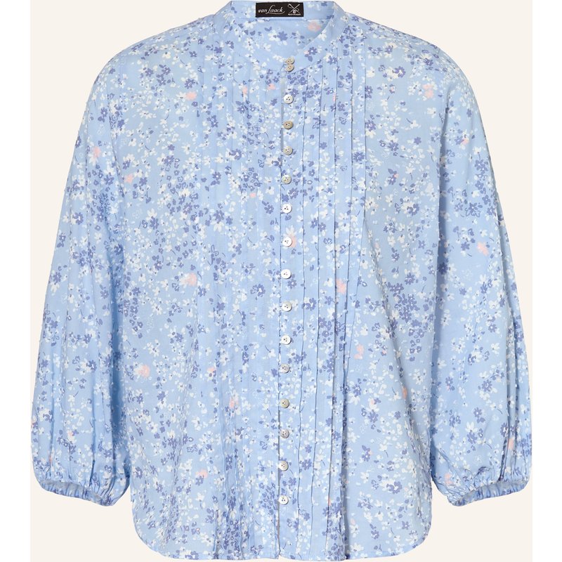 Van Laack Bluse Vl-Eyram-Kn blau