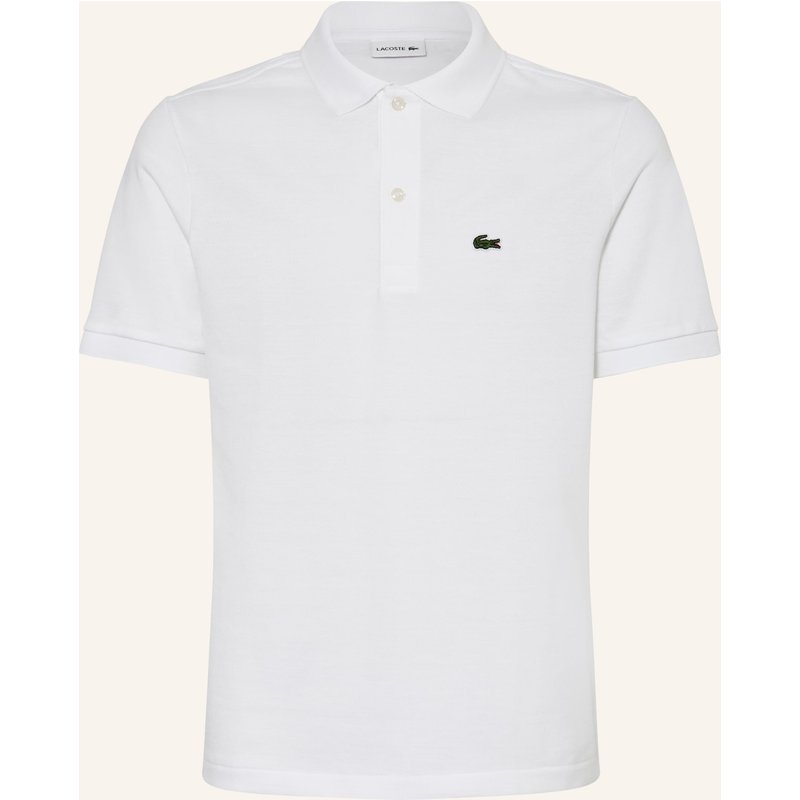 Lacoste Piqué-Poloshirt weiss