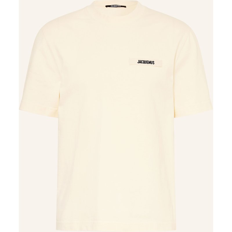 Jacquemus T-Shirt Le Tshirt Gros Grain beige