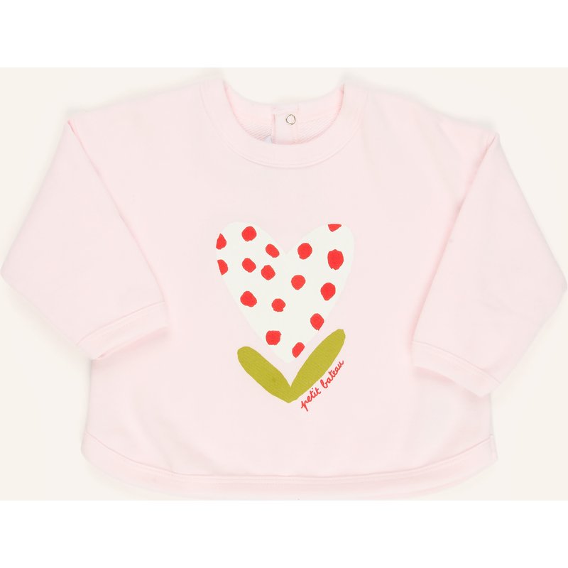 Petit Bateau Sweatshirt rosa