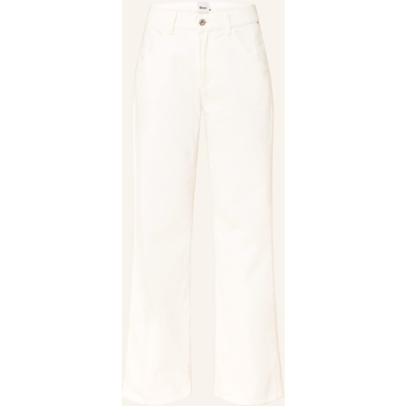 Brax Wide Leg Jeans Maine weiss