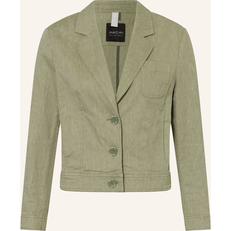 Marc Cain Blazer Mit Leinen gruen