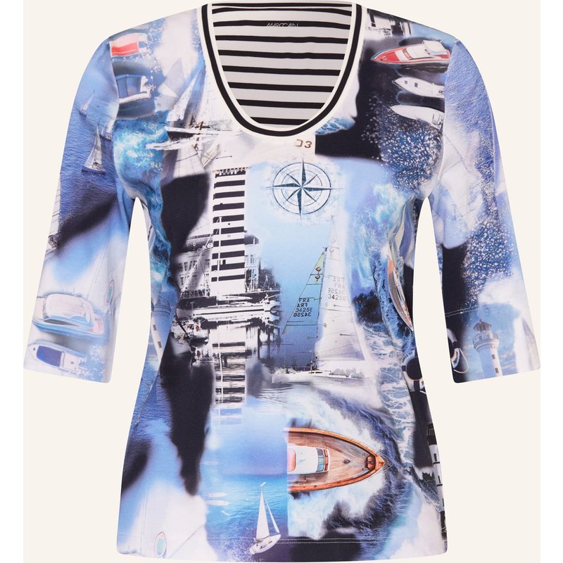 Marc Cain Shirt Mit 3/4-Arm blau