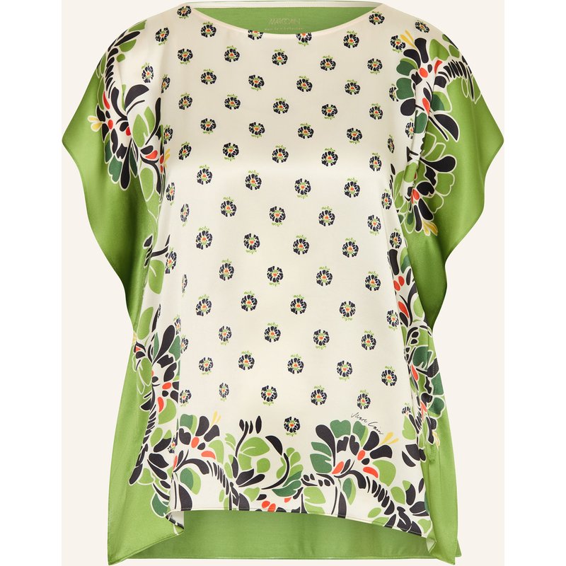 Marc Cain Blusenshirt Im Materialmix gruen
