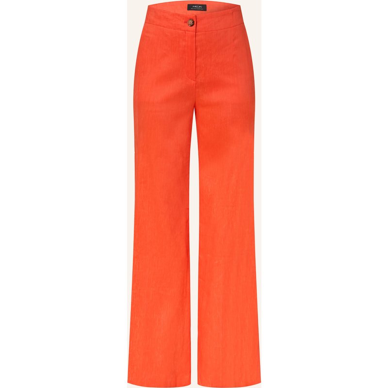 Marc Cain Hose Waukee Mit Leinen rot