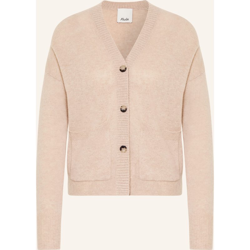 Allude Strickjacke Aus Cashmere beige