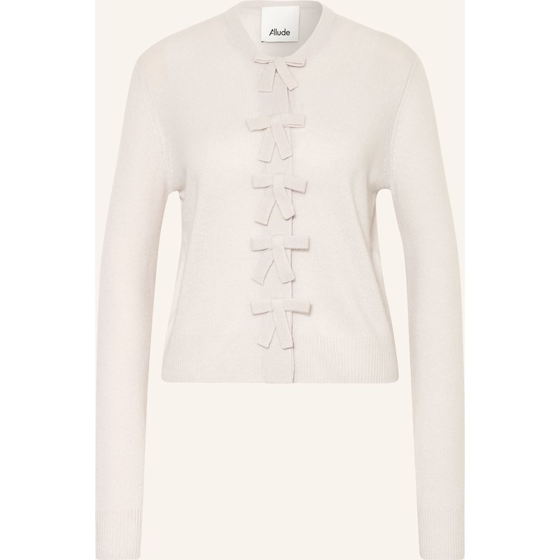 Allude Strickjacke Aus Cashmere grau