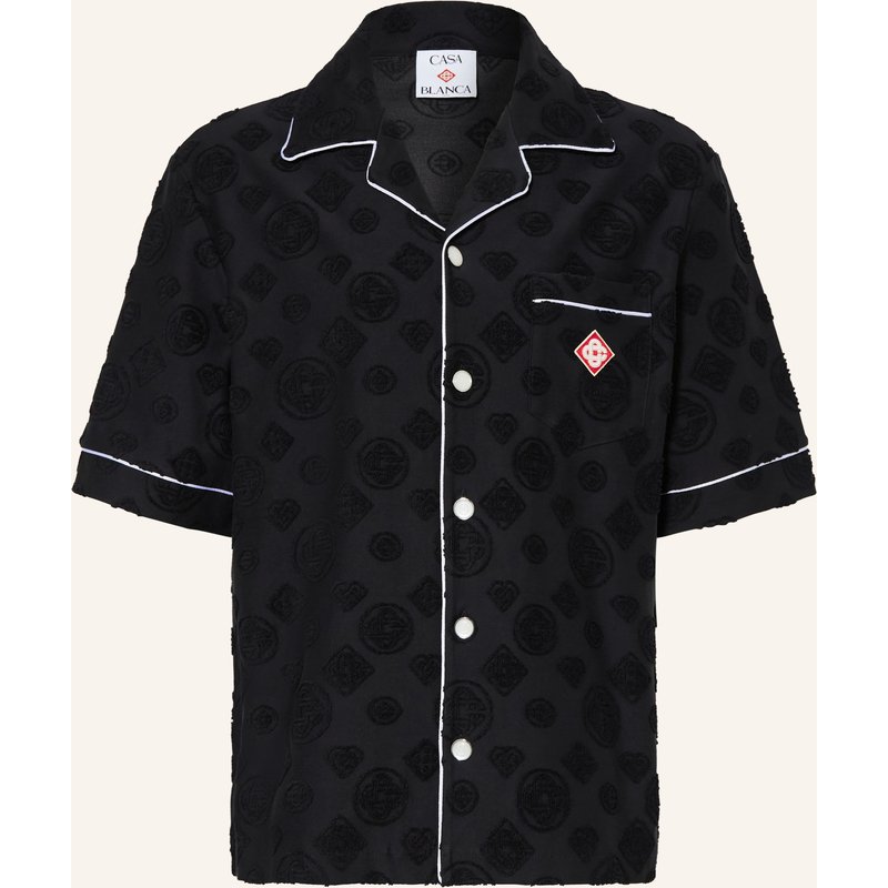 Casablanca Resorthemd Comfort Fit schwarz