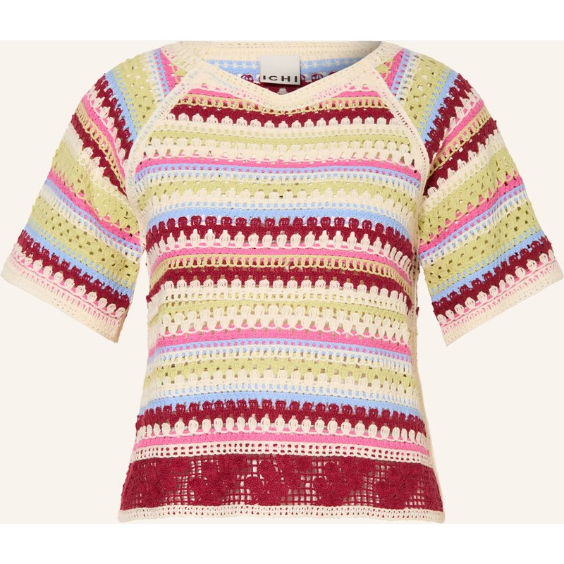 Ichi Häkelshirt Ihbandie beige