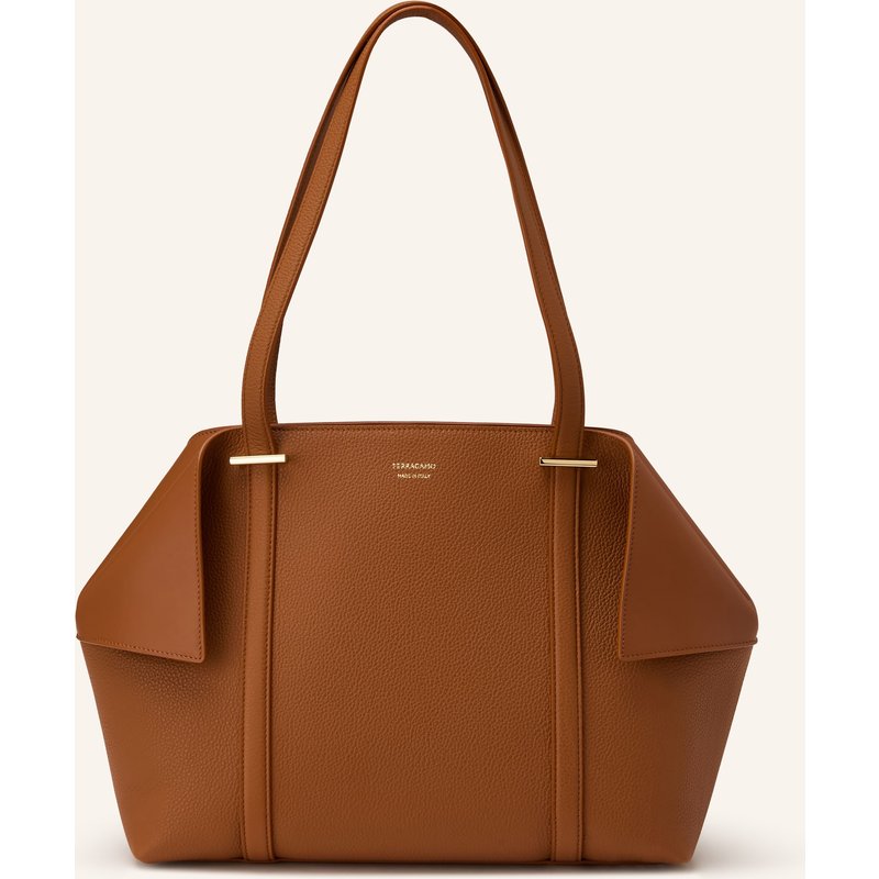 Ferragamo Shopper The Scarf Grainy braun