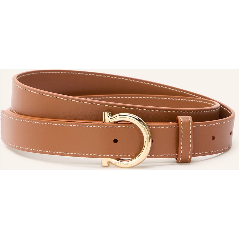 Ferragamo Ledergürtel braun