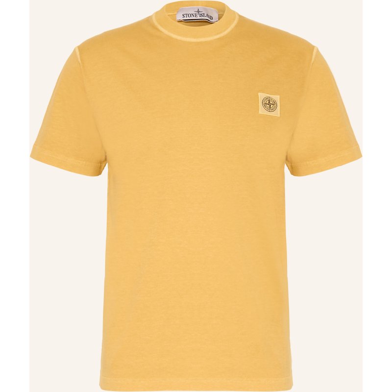 Stone Island T-Shirt gelb