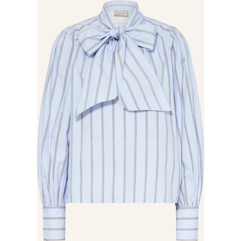 Neo Noir Schluppenbluse Jaz blau