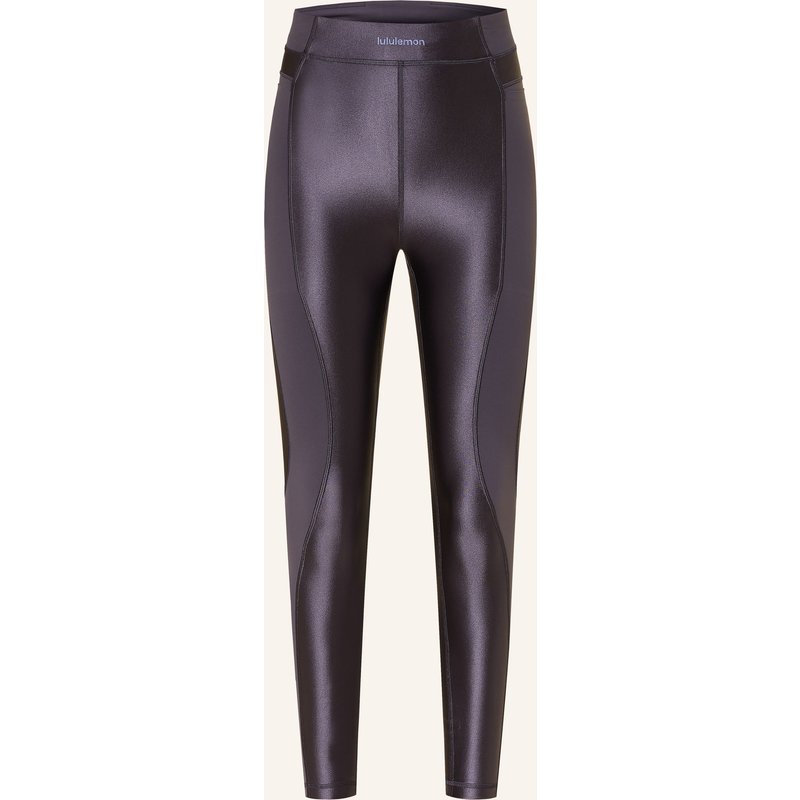Lululemon Lauf-Tights Satin Shine 25in lila